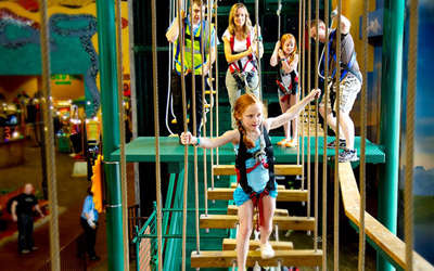 Tom Foolery Ropes Course Rides & Attractions | Wisconsin | Tom Foolerys Adventure Park